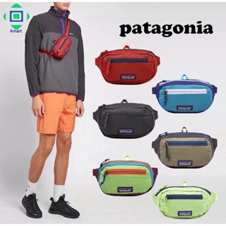 Patagonia กระเป๋าคาดอก 1:1 สําหรับผู้ชาย และผู้หญิง กลางแจ้ง เวลาว่าง แบบพกพา กระเป๋าคาดเอว