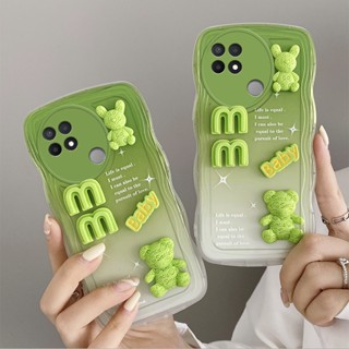 เคส oppo a15 เคส oppo a15s เคสโทรศัพท์มือถือ ลายตุ๊กตา 3D ไล่โทนสี สําหรับ oppo a15 a15s