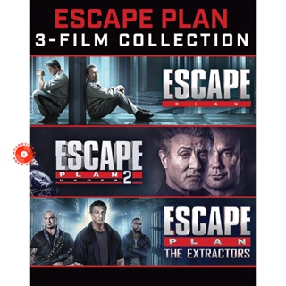 DVD Escape Plan เอสเคป แพลน แหกคุกมหาประลัย ภาค 1-3 DVD Master เสียงไทย (เสียง ไทย/อังกฤษ ซับ ไทย/อังกฤษ ( ภาค 2 ไม่มีซั