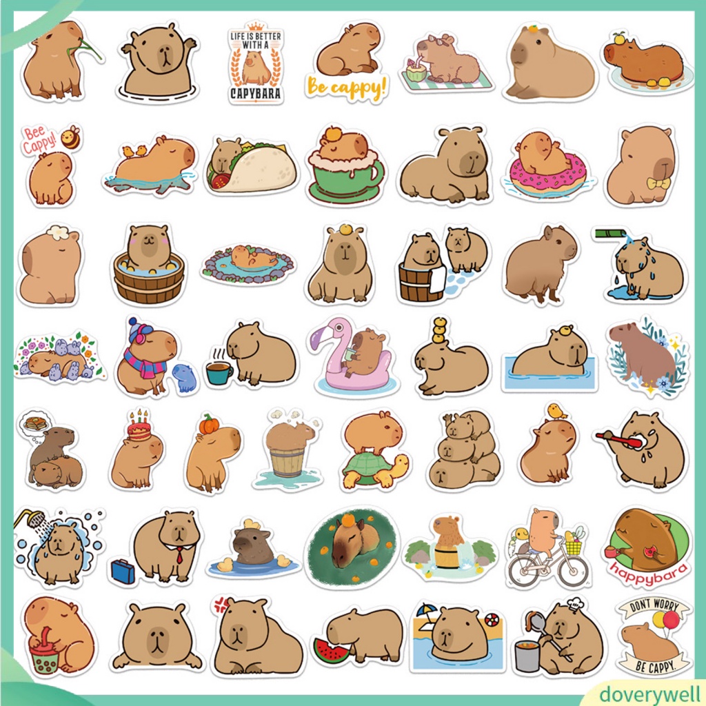 doverywell-50-ชิ้น-สติกเกอร์การ์ตูน-ที่ถอดออกได้-อุปกรณ์เครื่องเขียน-สมุดภาพ-ขวดน้ํา-กระเป๋าเดินทาง-สติกเกอร์กราฟฟิตี-pvc