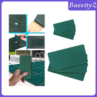 [Baosity2] แผ่นปิดสระว่ายน้ํา 3 ชิ้น สีเขียว แบบเปลี่ยน
