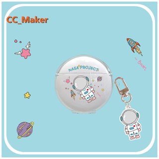 For Honor EarBuds X5 Case Cartoon Stitch Pendant Honor EarBuds X5 Silicone Soft Case Shockproof Case Protective Case Creative Astronaut Sanrio Honor EarBuds X5 Cover Soft Case