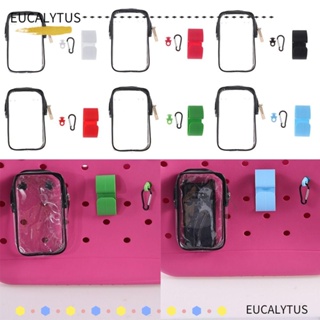 Eutus พวงกุญแจ PVC แบบใส กันน้ํา อุปกรณ์เสริม สําหรับกระเป๋าถือ กระเป๋าชายหาด