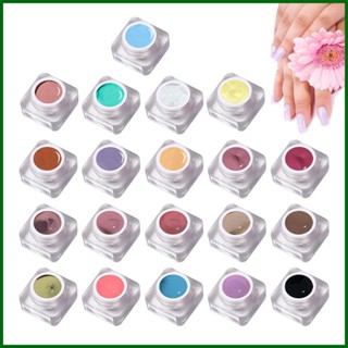 ชุดเจลเพ้นท์เล็บ ลายแมงมุม 20 สี