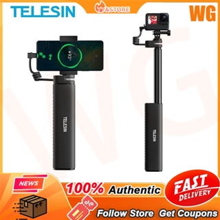 Telesin ไม้เซลฟี่พาวเวอร์ อุปกรณ์เสริม สําหรับกล้อง GoPro 11Action Smartphone Insta360 X3