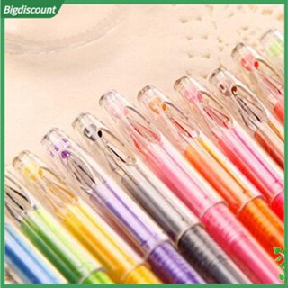 {BIG} ชุดเครื่องเขียน ปากกาเจล ลายการ์ตูนดาวน่ารัก 12 สี สําหรับนักเรียน