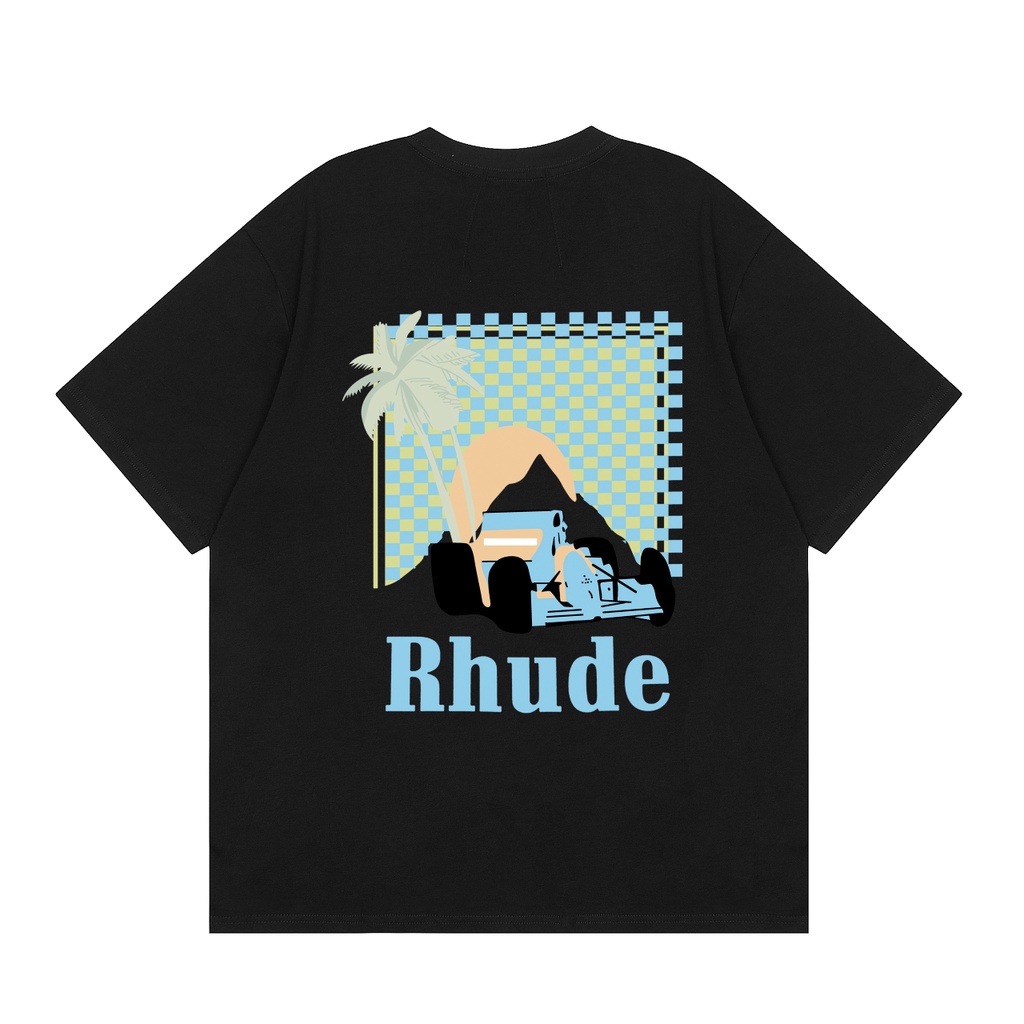 รีบมา-rhud-e-เสื้อยืดคอกลม-ผ้าฝ้าย-แบบนิ่ม-อินเทรนด์-สําหรับเด็กผู้ชาย