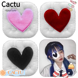 Cactu ที่ปิดตาคอสเพลย์ อนิเมะ ฮาโลวีน แฟชั่น ปักครอสติส DIY