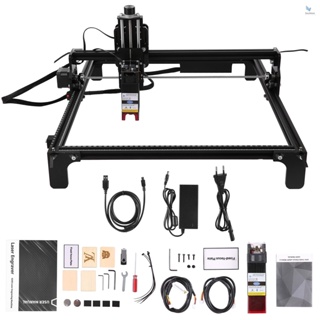 {fash} เครื่องแกะสลักเลเซอร์ 40W 4240 CNC พื้นที่ทํางาน ขนาดใหญ่ 420x400 มม. 10000mW ความแม่นยําสูง สําหรับแกะสลัก