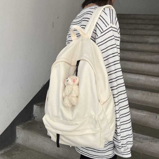 กระเป๋าเป้สะพายหลัง กระเป๋านักเรียน จุของได้เยอะ สไตล์เกาหลี และญี่ปุ่น สําหรับผู้หญิง