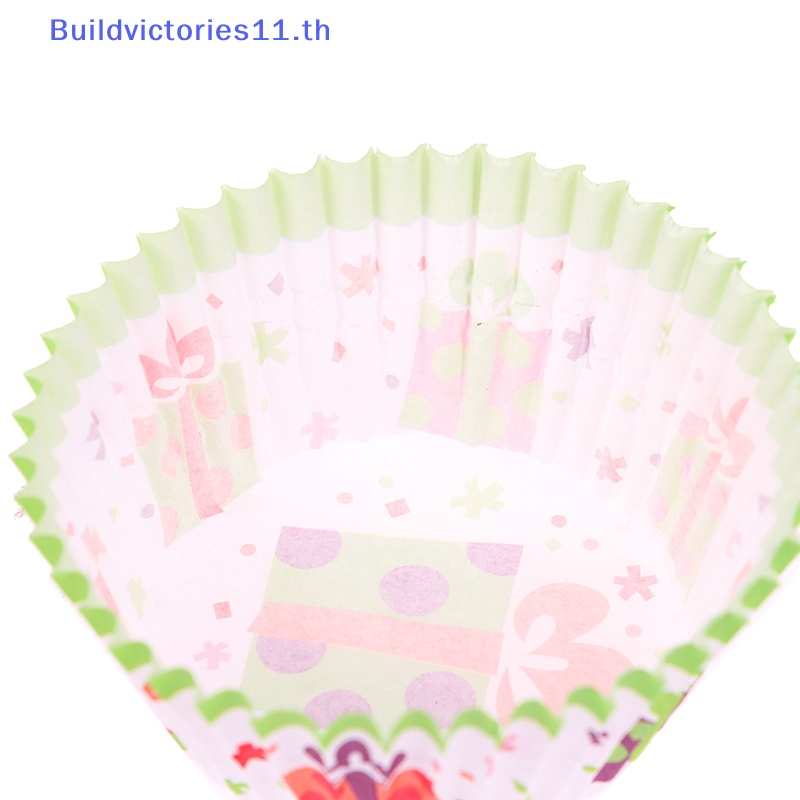 buildvictories11-ถ้วยมัฟฟิน-คัพเค้ก-diy-สําหรับทําเบเกอรี่-100-ชิ้น