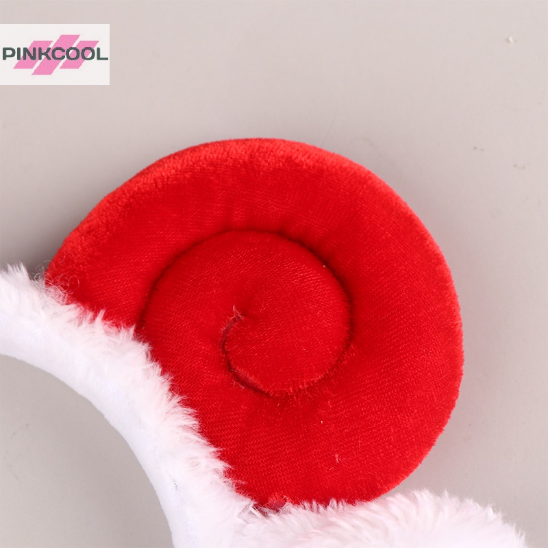 pinkcool-ที่คาดผม-ตุ๊กตาแกะน่ารัก-ผ้ากํามะหยี่ขนนิ่ม-สําหรับเด็กผู้หญิง-แต่งหน้า-ล้างหน้า-เครื่องประดับผม-ขายดี