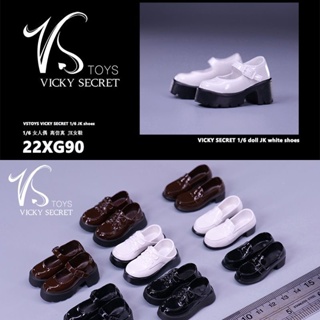 พร้อมส่ง VSTOYS 1/6 JK รองเท้ายูนิฟอร์มนักเรียน แบบยาง สําหรับผู้หญิง GPLN