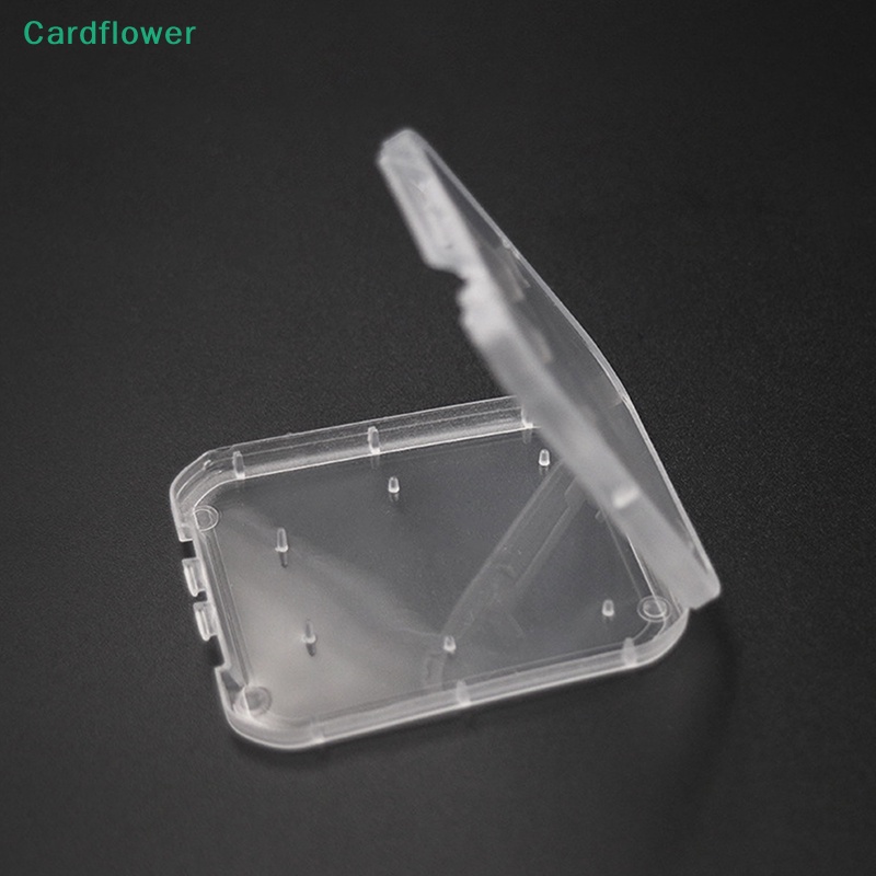 lt-cardflower-gt-กล่องเคสพลาสติกใส-สําหรับใส่เมมโมรี่การ์ด-micro-sd-tf-10-ชิ้น