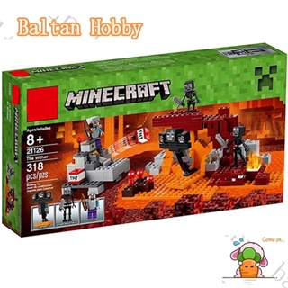 Baltan toy BH1 บล็อกตัวต่อของเล่น เข้ากันได้กับ Minecraft The Wither 21126 18004 10469 EQ1