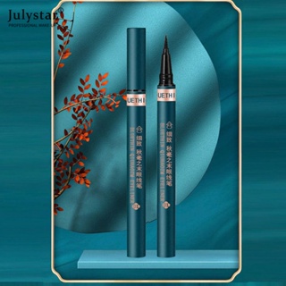 JULYSTAR Bluethin 3 สี Matte Liquid Eyeliner Pencil Ultra-fine Quick Drying กันน้ำติดทนนานไม่ซีดจาง Black Hard Head Stage Eye Makeup