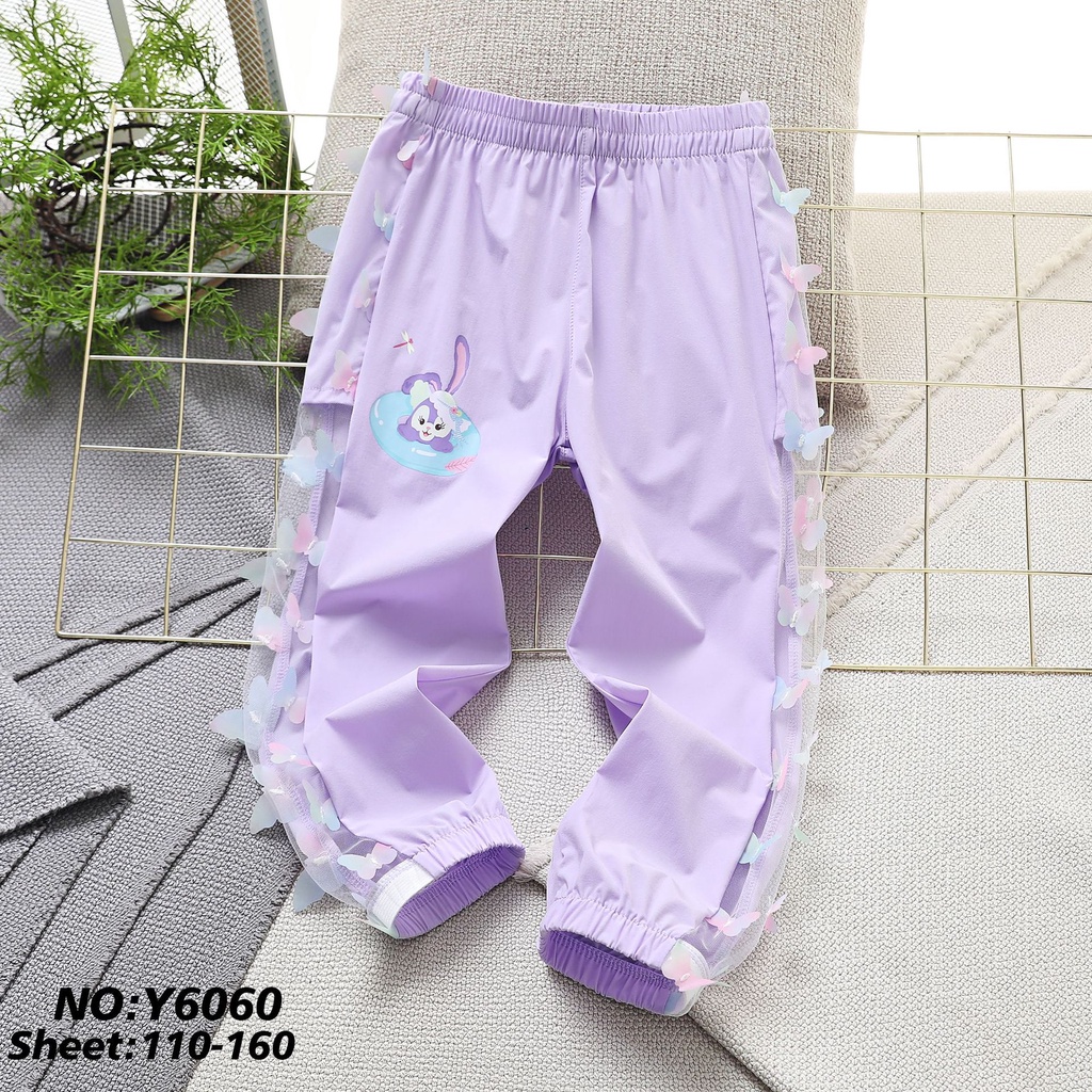 new-childrens-pants-girls-sports-pants-butterfly-lace-cartoon-mosquito-pants-breathable-sunscreen-pants