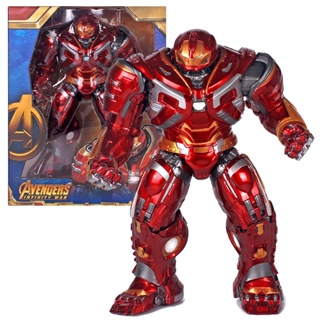 ฟิกเกอร์ Avengers Hulkbuster พร้อมไฟ Led Transformer Super Hero ขนาด 26 ซม. ของเล่นสําหรับเด็ก
