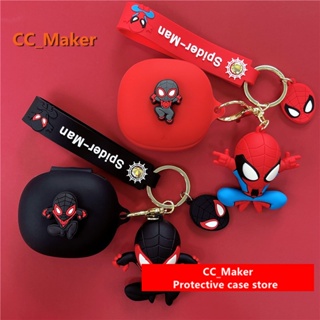 Anker Soundcore Life Note 3S Protective Case Cartoon Spider-Man Keychain Lanyard Soundcore Life Note 3S Silicone Soft Case Soundcore Space A40 Shockproof Case Soundcore Sport X10 Cover Cartoon Finger Ring Lanyard male stand Soundcore Life P3 Case