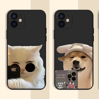 เคส Vivo Y85 เคส Vivo Y95 เคส Vivo Y93 เคส Vivo Y91 Y91i V11i V11 V9 Y81 Y91C เคสโทรศัพท์มือถือ พิมพ์ลายแมวสุนัข คู่รัก