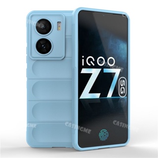 เคสโทรศัพท์ซิลิโคน TPU กันกระแทก เป็นมิตรกับผิวหนัง สําหรับ IQOO Z7 5G Z7 11 Z7 Z 7 11 5G