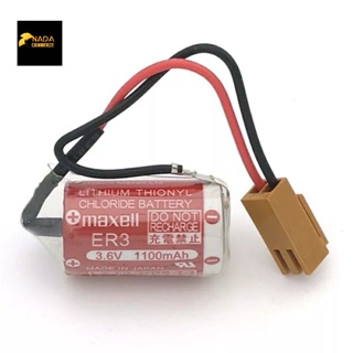 แนะนำ Maxell ER3 3.6V 1100MAH Horned PLC Lithium Battery Batteries