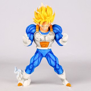 โมเดลฟิกเกอร์ Dragon Ball Z Super Saiyan Muscle Son Goku ของเล่นสะสม สําหรับเด็ก