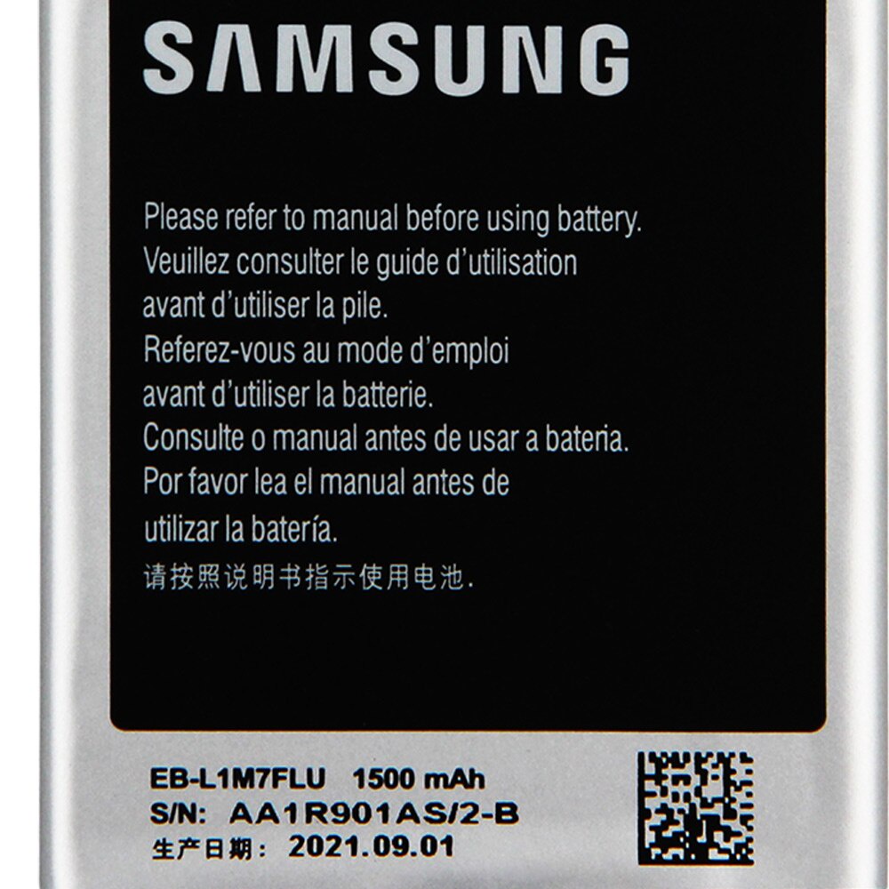 samsungแบตเตอรี่ทดแทนeb-l1m7fluสำหรับsamsung-galaxy-s3-mini-s3mini-gt-i8190-i8190n-i8190-i8200-แบตเตอรี่ของแท้