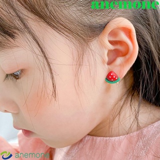 Anemone ต่างหู แบบหนีบ รูปดอกเดซี่ สไตล์เกาหลี สําหรับผู้หญิง