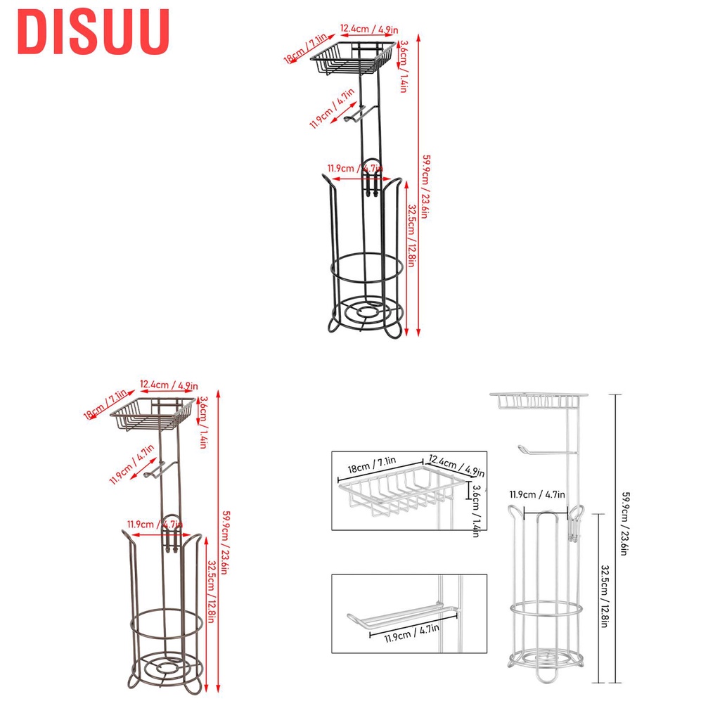 disuu-toilet-paper-holder-stand-free-standing-iron-dampproof-roll-with-shelf