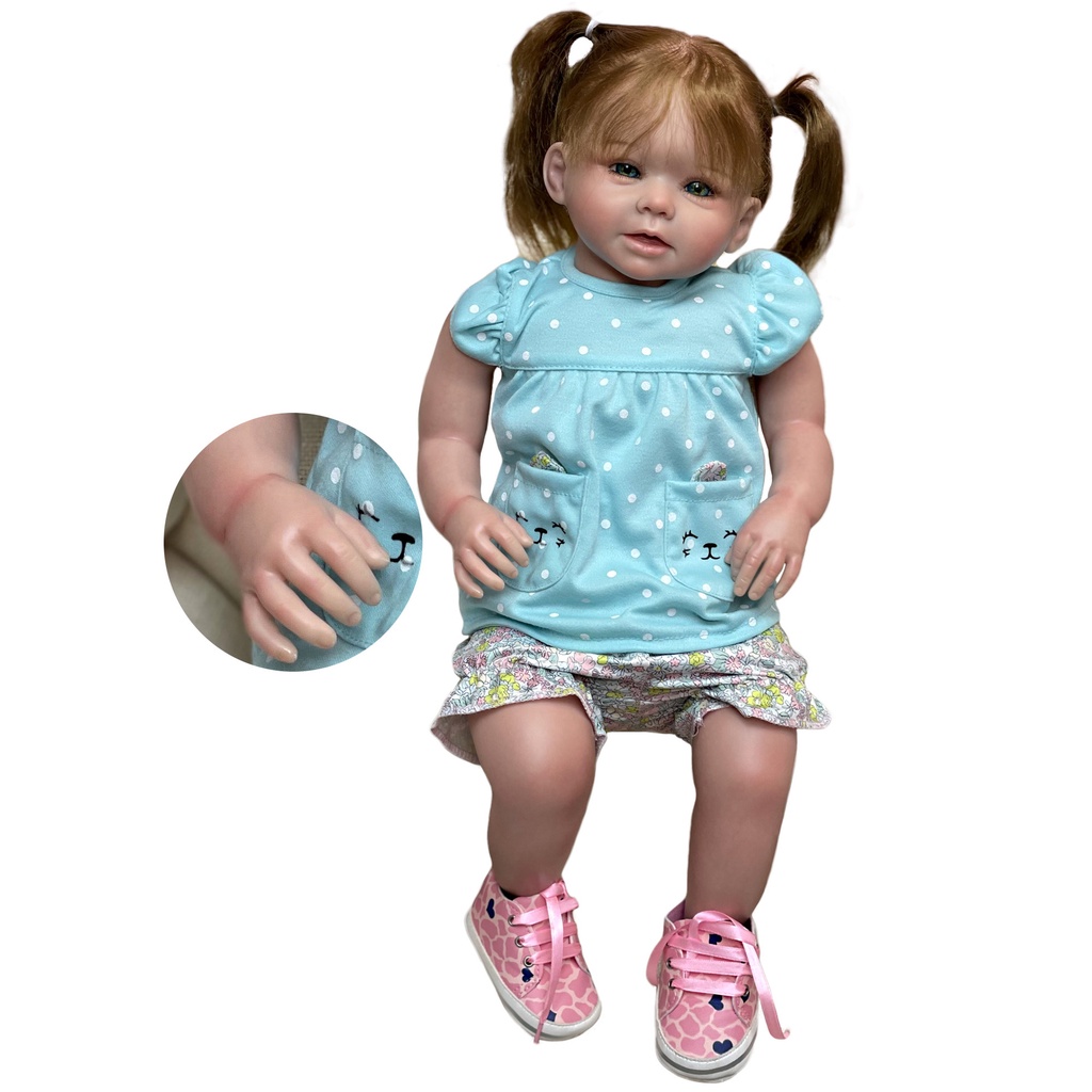 ตุ๊กตาบาร์บี้-ซิลิโคน-เพ้นท์มือ-3d-55-ซม-ของเล่นเสริมการเรียนรู้เด็ก