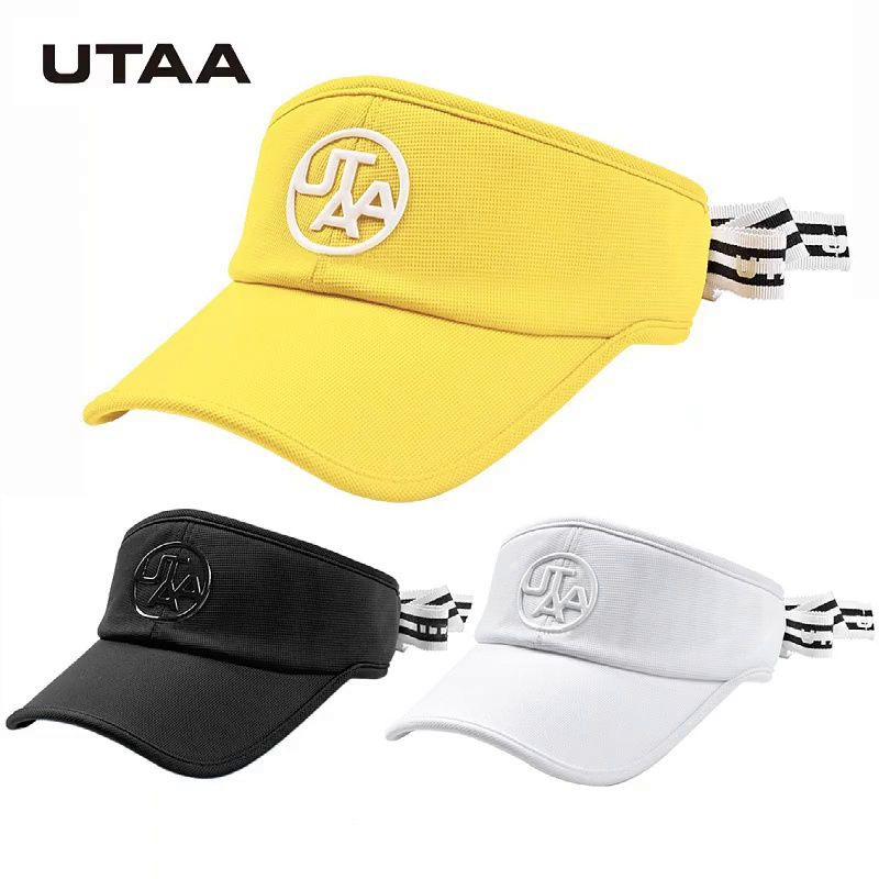 utaa-หมวกกอล์ฟ-ผู้หญิง-กันแดด-เปิดด้านบน-ประดับโบว์-พร้อมม่านบังแดด-ยืดหยุ่น-หมวกด้านบนกลวง-กีฬากลางแจ้ง-หมวกกอล์ฟสันทนาการ-aqd6