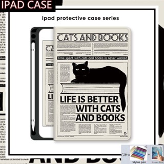 เคส แบบใส พร้อมช่องใส่ปากกา สําหรับ Ipad 7th Generation Ipad Mini 6 Air 5 4 3 2 1 Ipad 10.2 10.9 Pro 11 10.5 9.7 นิ้ว Ipad 10th 9th 8th 6th 5th 4th