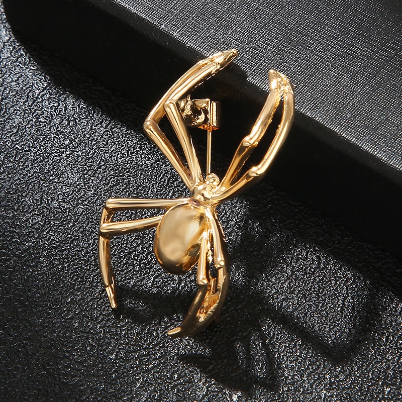 เข็มกลัดแมงมุม-แมงมุม-สีดําด้าน-แฟชั่นคลาสสิก-ออกแบบเฉพาะ-แมงมุม-ซีรีส์-เข็มกลัดฮาโลวีน-แมงมุม-หมุดเว็บ-สําหรับผู้หญิง