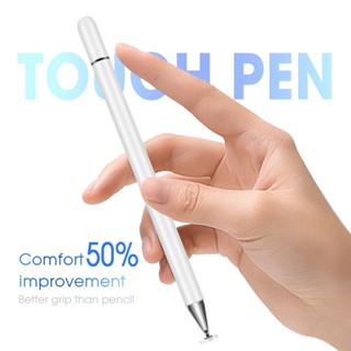 ยูนิเวอร์แซ 2 ใน 1 สไตลัสกระดานวาดภาพหน้าจอสัมผัสแบบ Capacitive สมาร์ทปากกาสำหรับ iPhone Android iPad