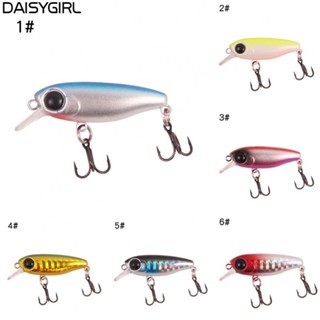 【DAISY Fishing】Fishing Lure Bait Crankbaits Fish Hook Hard Bait Mino Luya Short Tongue Bait