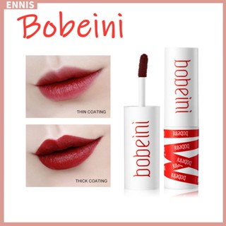 Bobeini เครื่องสําอาง ลิปสติก ลิปกลอส เนื้อแมตต์ กันน้ํา ติดทนนาน สําหรับผู้หญิง