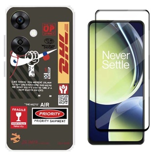 สําหรับ OnePlus Nord CE 3 Lite เคส ซิลิโคนนิ่ม ปิดด้านหลัง เคสโทรศัพท์ การ์ตูน นวัตกรรม พร้อมฟิล์มกระจกนิรภัย