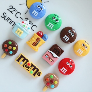 CROCS จี้การ์ตูนช็อคโกแลต ไอศกรีม Jbitz M&amp;M อุปกรณ์เสริม สําหรับตกแต่งรองเท้าผู้หญิง