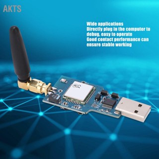 AKTS USB to GSM Serial Port Module GPRS SIM800C PCB Board สำหรับการส่งข้อมูลด้วยเสียง