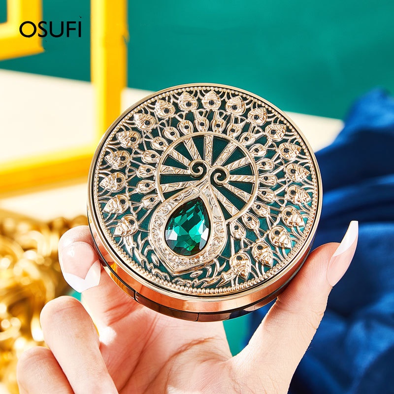 【ใหม่】OSUFI คอนซีลเลอร์ เปิดหน้าจอได้ กันน้ํามัน ควบคุมความมัน ลายนกยูง ...