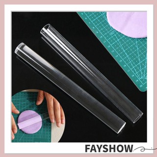 Fay ใหม่ แท่งอะคริลิคใส ทรงกระบอก สําหรับเครื่องปั้นดินเผา Diy