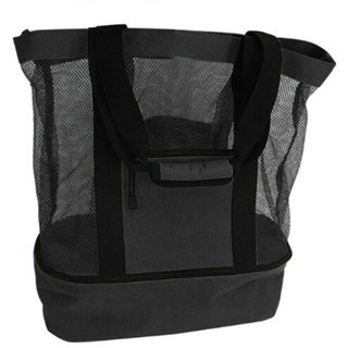 Outdoor Beach Picnic Bag Isolation And Fresh-keeping Mesh Bag Beach Bag