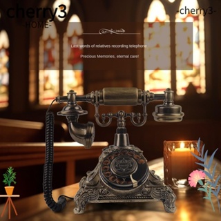 Cherry3 สมุดเยี่ยมเสียงโทรศัพท์ งานฝีมือ Diy สําหรับตกแต่งบ้าน งานแต่งงาน งานเลี้ยง