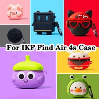 【พร้อมส่ง】เคสหูฟัง แบบนิ่ม ลายการ์ตูน สําหรับ IKF Find Air 4s Find Air 4s