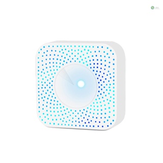 [พร้อมส่ง]Tuya 6-in-1 เครื่องตรวจจับคุณภาพอากาศอัจฉริยะ WiFi PM2.5 Formaldehyde VOC CO2 สําหรับ Alexa Google Home