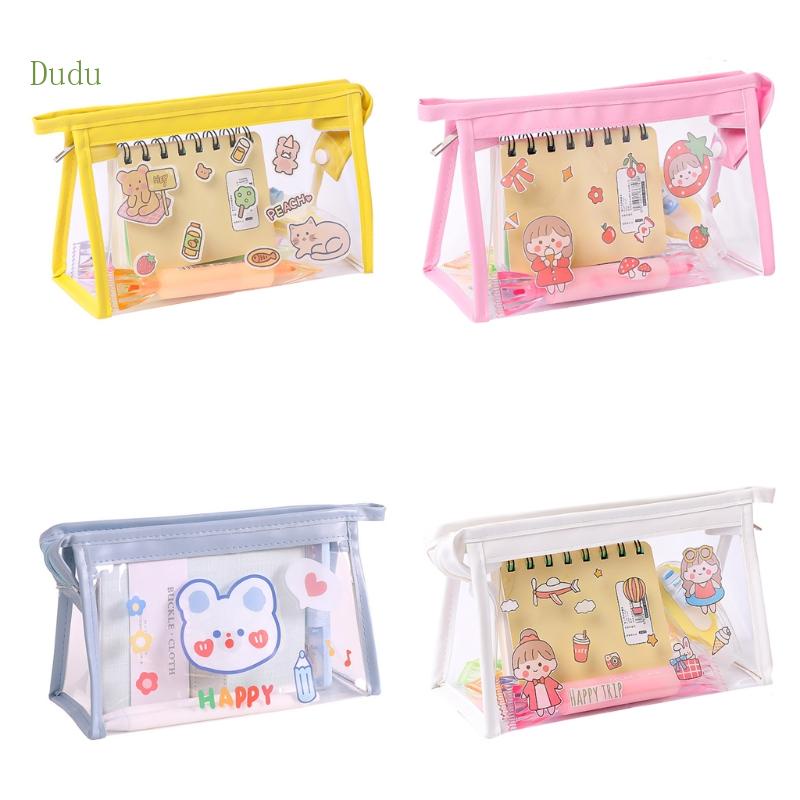 dudu-กระเป๋าดินสอ-อเนกประสงค์-สําหรับเด็กผู้หญิง-เหมาะกับการพกพาเดินทาง-โรงเรียน-สํานักงาน