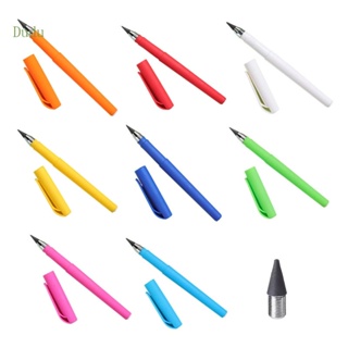 Dudu ปากกาสเก็ตช์ ดินสอ แบบเติมได้ ไร้หมึก สีสันสดใส สําหรับนักเรียน ผู้เริ่มต้นวาดภาพ
