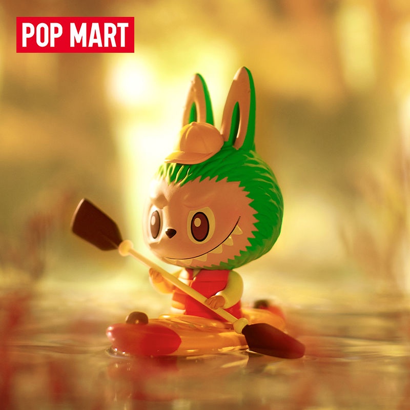 ของแท้ POPMART POPMART LABUBU Elf Wild Travel Series LABUBU Mystery Box ...