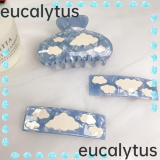 Eucalytus1 กิ๊บติดผมหางม้า อะซิเตท สําหรับผู้หญิง
